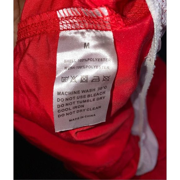 Fashion Beach Pants Men Loose Large Size Cotton Letters Printed Blue Five-Point - Picture 11 of 12